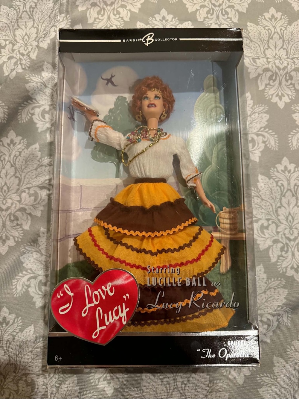 Barbie I Love Lucy Lucille Ball The Operetta Ep. 38 Doll 2005 Mattel G8057 NRFB